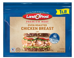Land O'Frost Premium Sandwich Oven Roasted Chicken Breast, Sliced Fresh Deli Lunch Meat,  1 lb (16 oz)