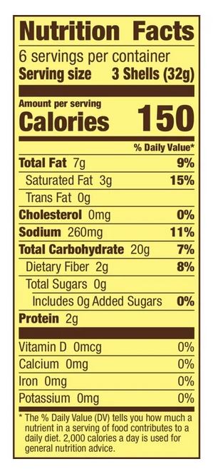 Old El Paso Crunchy Taco Shells, Gluten-Free, 18 ct – 6.89 oz