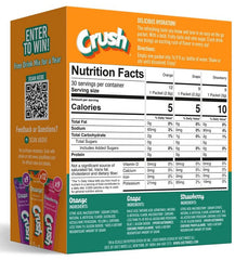 Crush Drink Mix Variety Pack, 30 ct – 7.5 oz