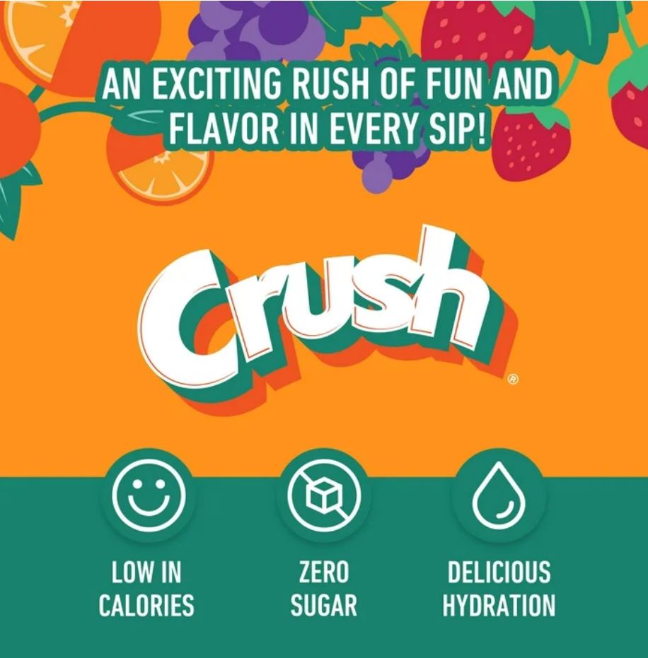 Crush Drink Mix Variety Pack, 30 ct – 7.5 oz