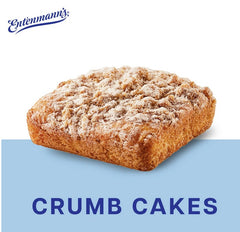 Entenmann's Crumb Snack Cakes, 6 packs, Cinnamon Sugar Mini Crumb Cakes,  12.25 oz