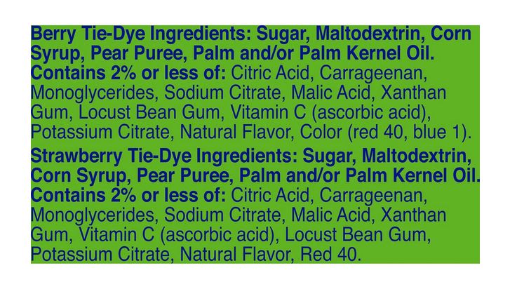 Fruit By The Foot Variety Pack, Strawberry and Berry Tie-Dye, 48 ct – 36 oz