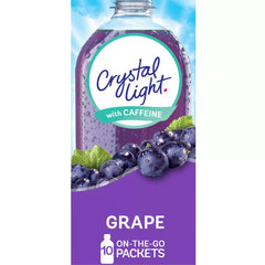 Crystal Light Grape Drink Mix, 10 ct – 1.4 oz