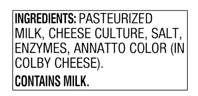 Great Value Colby & Monterey Jack Cheese – 8 oz