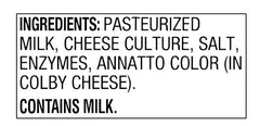 Great Value Colby & Monterey Jack Cheese – 8 oz