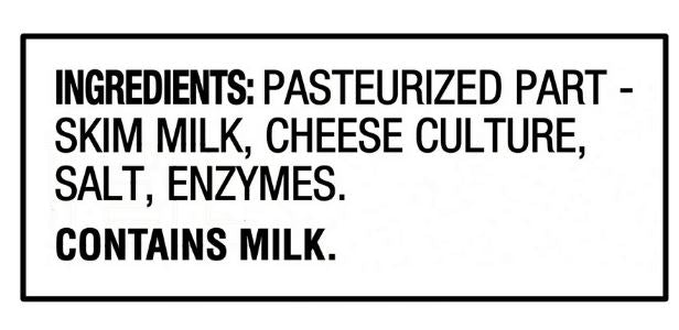 Great Value Swiss Cheese – 8 oz