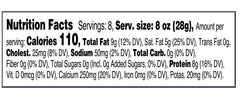 Great Value Swiss Cheese – 8 oz