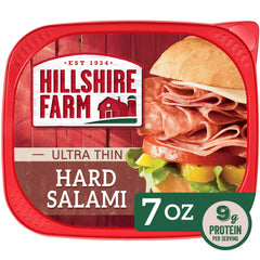 Hillshire Farm Ultra Thin Sliced Hard Salami Deli Lunch Meat, 7 oz