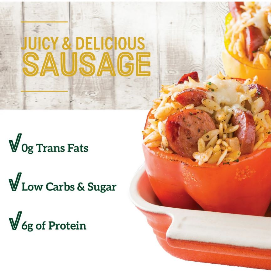 Hillshire Farm Polska Kielbasa Smoked Sausage, Family Size – 2.63 lbs (42 oz)