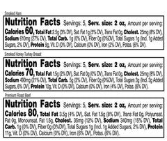 Hillshire Farm Thin Sliced Premium Lunchmeat Deli Variety Pack, 3 pk. (30 oz)