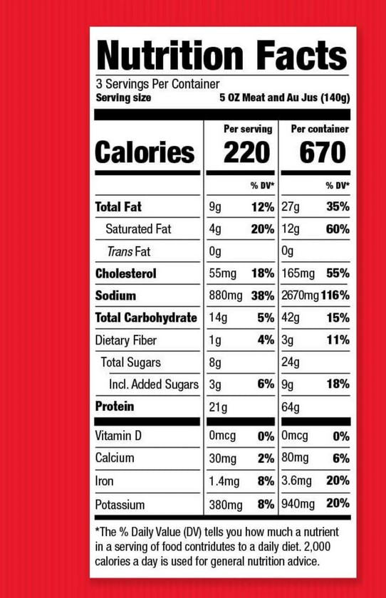 Hormel Square Table Meatloaf with Tomato Sauce – 15 oz