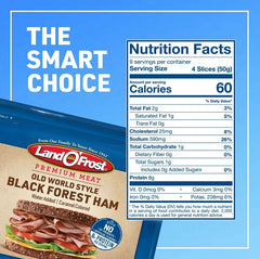 Land O' Frost Black Forest Ham – 1 lb (16 oz)
