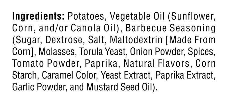 Lay’s Potato Chips, Barbecue Flavor – 7.75 oz