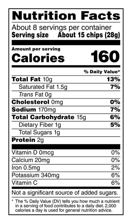 Lay’s Potato Chips, Cheddar & Sour Cream – 7.75 oz