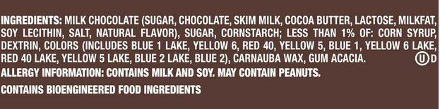 M&M’s Milk Chocolate Candy, Family Size – 18 oz (1 lb 2 oz)