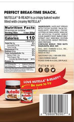 Nutella B-Ready Crispy Wafers, 36ct - 27.9 oz