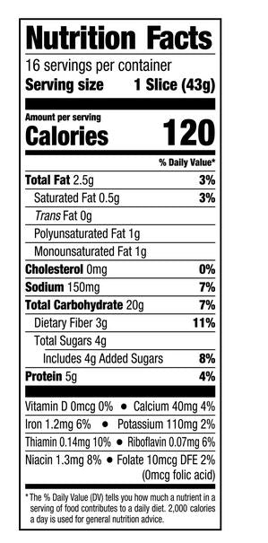 Pepperidge Farm Whole Grain 15 Grain Bread, 24 oz Loaf