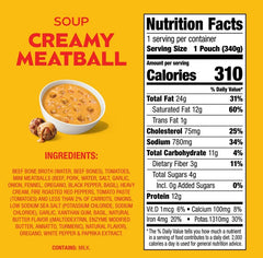 Proper Good Ready to Serve Creamy Meatball Soup, 12 oz