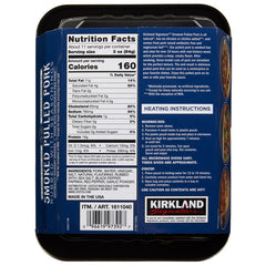 Kirkland Signature Smoked Pulled Pork, Rubbed with Seasonings, 2 lbs (32 oz)