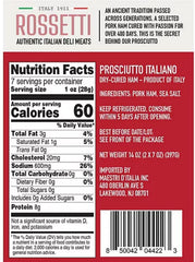 Rossetti Prosciutto Italiano, 14 oz., 2 pk.