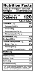 Ruffles Baked Cheddar & Sour Cream Potato Snack Chips – 6.25 oz
