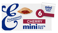 Entenmann's Cherry Snack Pies, 6 packs, Mini Pies, 12 oz