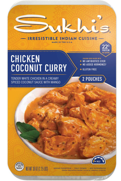 Sukhi's Indian Chicken Coconut Curry Prepared Meal, 36 oz