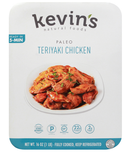 Kevin's Natural Foods Paleo Teriyaki Chicken  (16 oz)