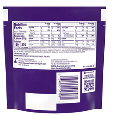 Cadbury Mini Creme Egg Chocolate with Fondant Easter Candy, Bag 2.8 oz