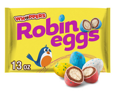 WHOPPERS Robin Eggs Malted Milk Balls, Easter Candy Bag, 13 oz
