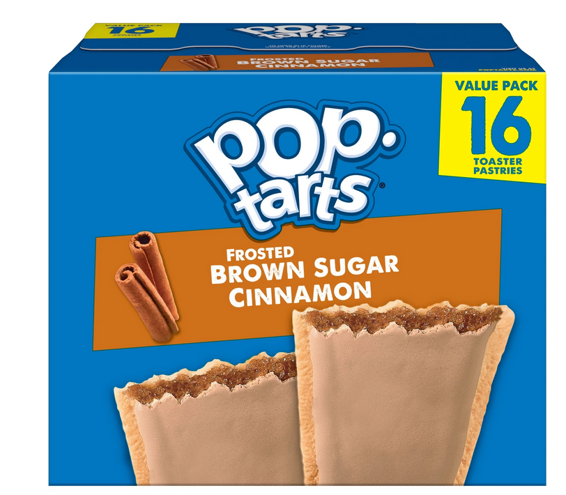Pop-Tarts Frosted Brown Sugar Cinnamon Toaster Pastries  27 oz (16 Count)