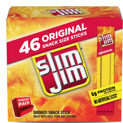 Slim Jim Smoked Meat Sticks - Snack Size - 12.88 oz