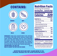 Entenmann's Little Bites Fudge Brownie Muffins, 18 oz., 10 pk.