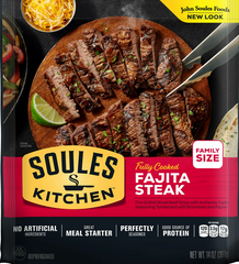 John Soules Fully Cooked Angus Beef Fajitas 14 oz