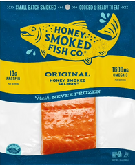 Salmón ahumado con miel de Honey Smoked Fish Co., 8 oz