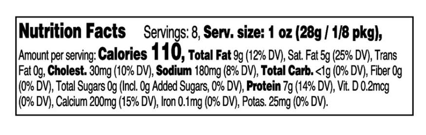 Great Value Sharp Cheddar Cheese – 8 oz