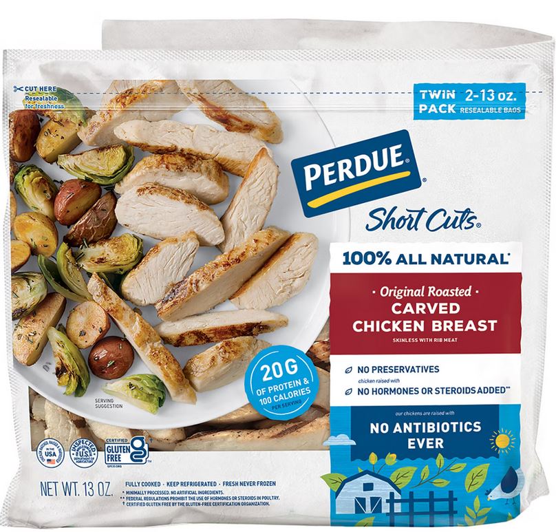 Perdue Short Cuts Carved Chicken Breast (Rotisserie), 2 pk – 26 oz