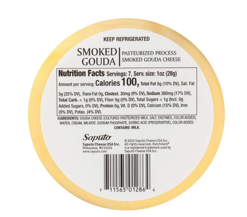 Dutchmark Smoked Gouda Cheese – 7 oz