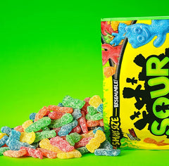 Sour Patch Kids Soft & Chewy Candy, Family Size – 1.8 lbs (29 oz)