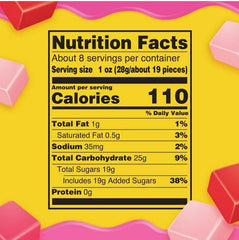 Starburst FaveREDs Fruit Gummy Candy, Grab N Go – 8 oz