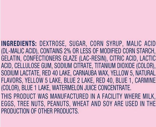 SweeTARTS Chewy Fusions, Fruit Punch Flavored Candy – 9 oz