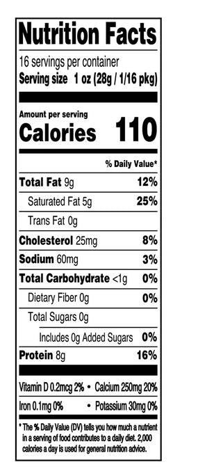 Great Value Swiss Cheese – 16 oz