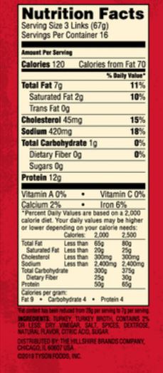 Jimmy Dean Turkey Sausage Links, 48 ct – 2.41 lbs (38.5 oz)