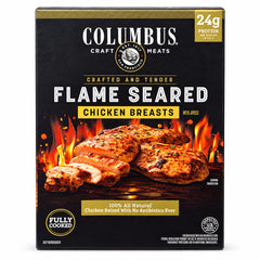 Columbus Craft Meats Flame Seared Chicken Breasts - Approx. 24 oz