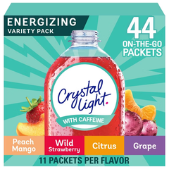 Crystal Light On The Go Energy Variety Pack 44 ct.– 5.64 oz