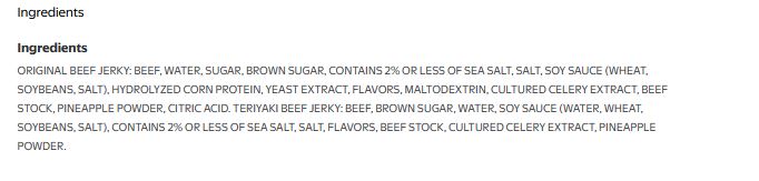 Jack Link’s Original & Teriyaki Beef Jerky Multipack – 8.1 oz