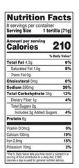 Mission Super Soft Burrito Large Flour Tortillas, 8 Count – 20 oz